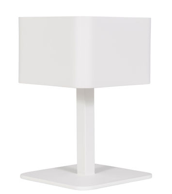 Lighting - Table Lamps - La Lampe Pose 02 Solar lamp by Maiori - White - Aluminium