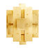 Puzzle Sconce Wall light - Brass - 38 x 48 cm by Jonathan Adler