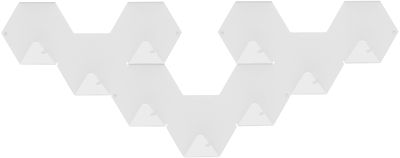 Arredamento - Appendiabiti  - Appendiabiti Simplex - confezione da 3 di Tolix - Bianco - Acciaio riciclato laccato