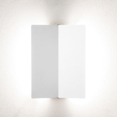 Illuminazione - Lampade da parete - Applique - con alette orientabili piegate LED /Charlotte Perriand, 1965 di Nemo - bianca - alluminio verniciato, metallo verniciato