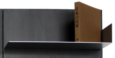 Furniture - Bookcases & Bookshelves - iWall Bookcase - 1 raised edge shelf - L 78 cm by Zeus - Silver - Painted steel