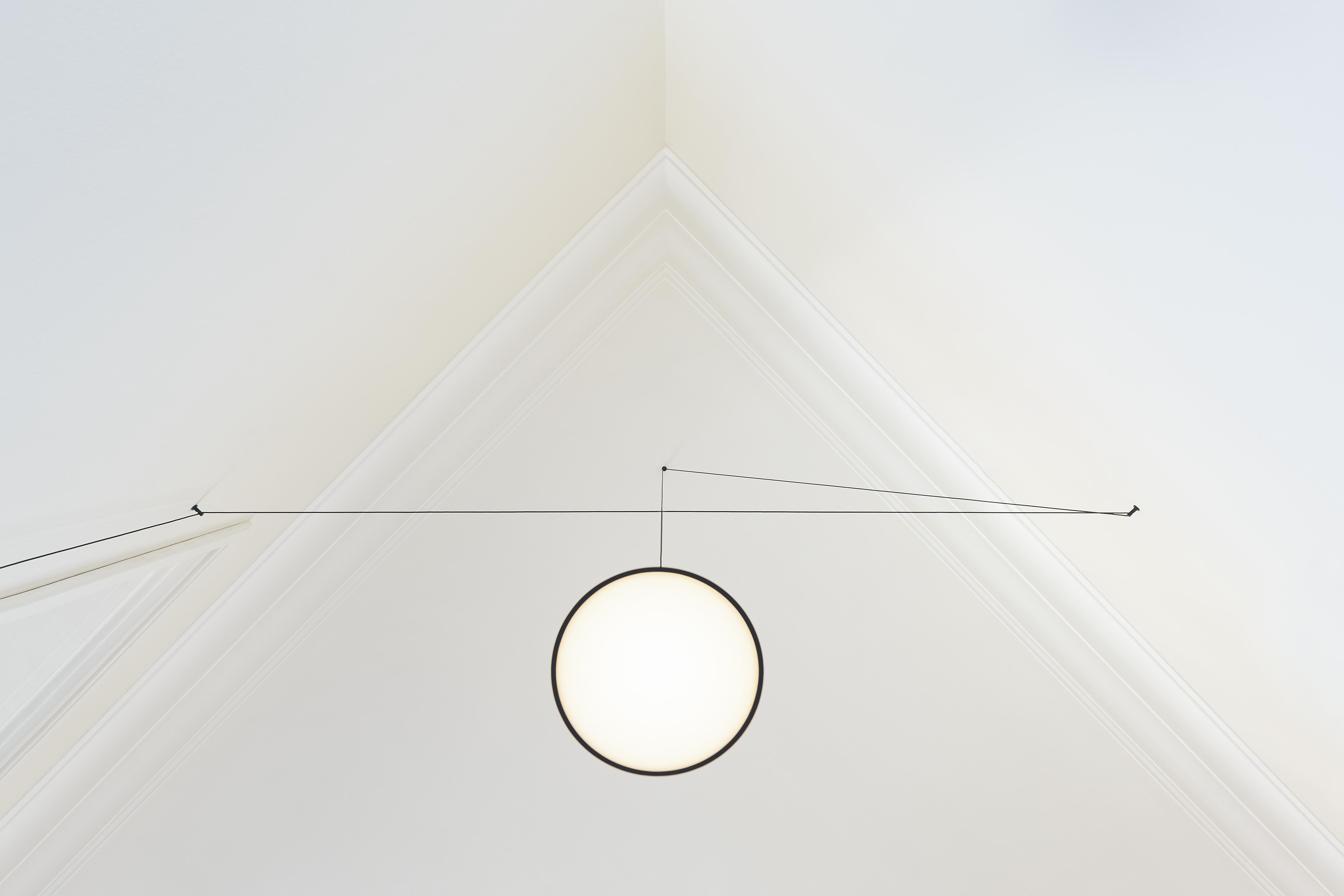 Suspension String Light Sphere Flos Noir Made In Design