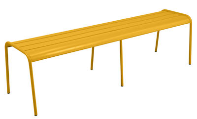 Furniture - Benches - Monceau XL Bench - L 160 cm / 3 to 4 seaters by Fermob - Honey - Painted steel