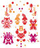Sticker Monster Forest Red di Domestic