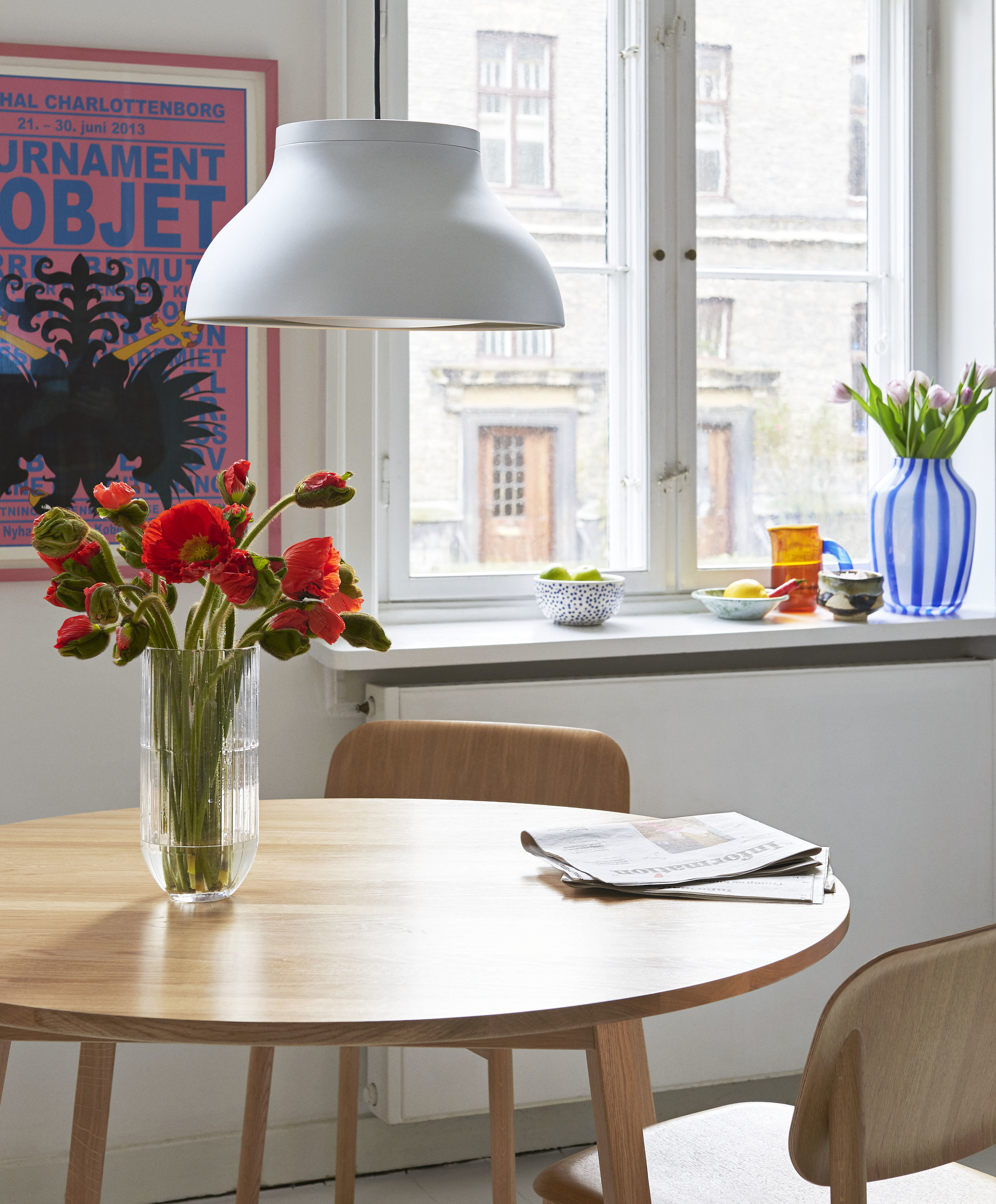 Suspension PC Medium Hay Gris/Argent/Métal Made In Design