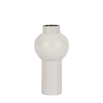 Déco - Vases - Vase Tenere Medium / Ø 15 x H 30 cm - Céramique - ENOstudio - Grège - Céramique grainée