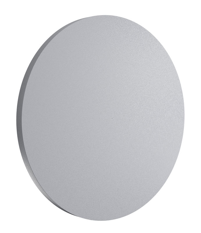 Luminaire - Appliques - Applique d\'extérieur Camouflage LED métal gris / Ø 24 cm - Flos - Gris - Aluminium peinture poudre