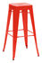 H Bar stool - H 75 cm - Glossy color by Tolix