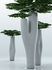 Missed tree I Flowerpot - Lacquered version by Serralunga