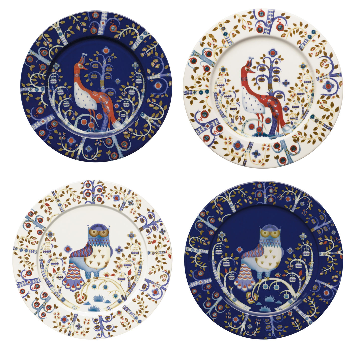 Iittala Taika Dessert plate White Made In Design UK