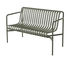 Palissade Bench with backrest - W 128 cm - R & E Bouroullec by Hay