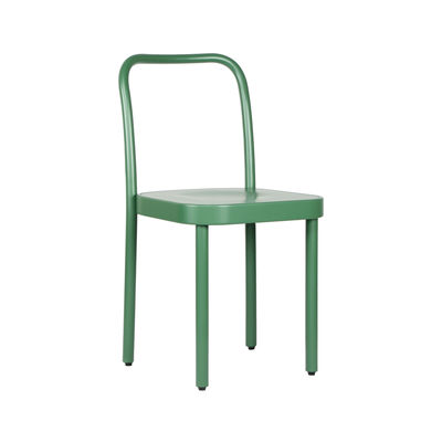 Mobilier - Chaises, fauteuils de salle à manger - Chaise Sugiloo / Bois - Wiener GTV Design - Vert - Contreplaqué de hêtre, Hêtre massif cintré