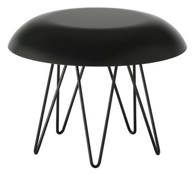 Furniture - Coffee Tables - Meduse Coffee table - Ø 50 x H 37,5 cm by Casamania - Black - Metal