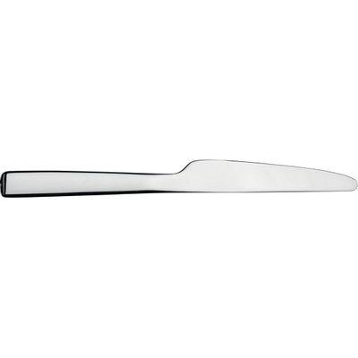 Tableware - Cutlery - Ovale Dessert knife by Alessi - Mirror polished stainless steel - Steel