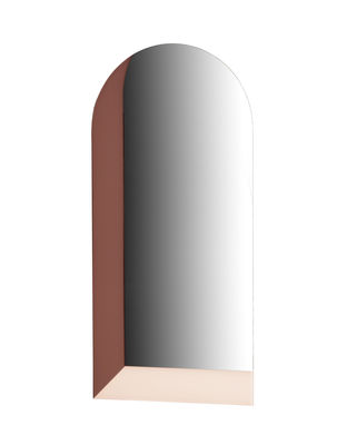 Decoration - Mirrors - Linna Large Wall mirror - / H 103 cm by ENOstudio - Burgundy & pink - Mirror
