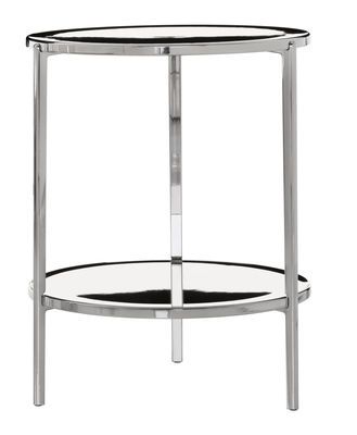 Möbel - Tambour Couchtisch H 65 cm - Magis - Poliertes Aluminium - Aluminium