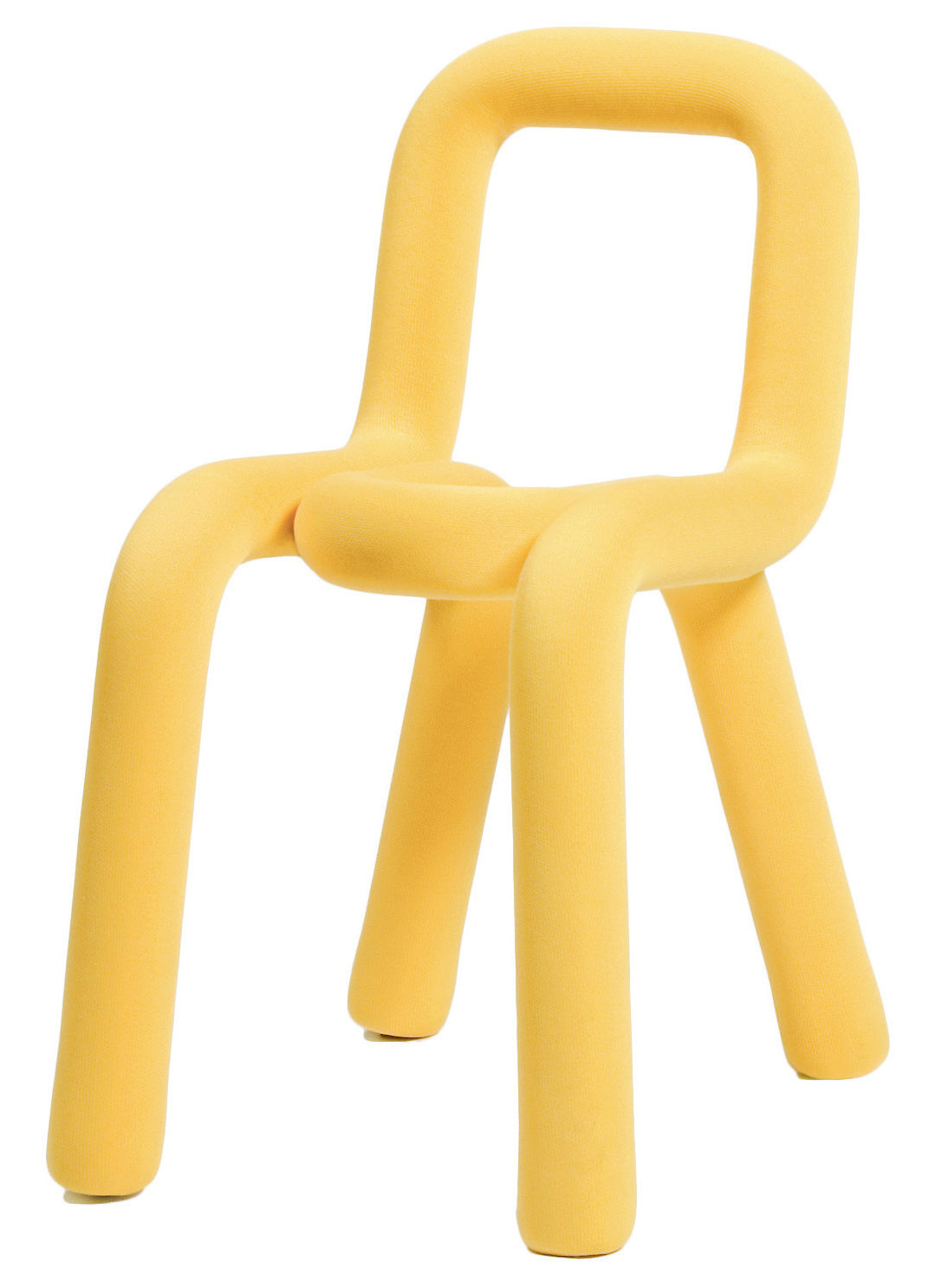 Moustache Bold Padded chair Yellow Made In Design UK