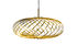 Spring Small LED Pendant - / Ø 56 x H 24 cm -Adjustable steel strips by Tom Dixon