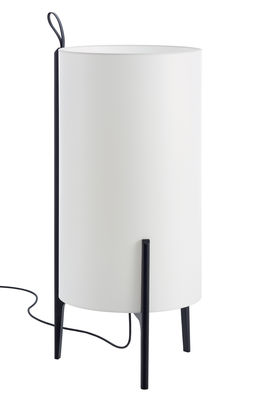 Carpyen - Lampe à poser Greta en Tissu, Coton - Couleur Blanc - 58.28 x 58.28 x 90 cm - Designer Gab