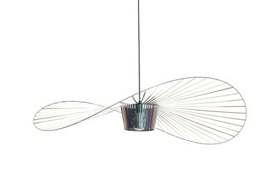 Lighting - Pendant Lighting - Vertigo Small Pendant - / Ø 140 cm by Petite Friture - Scarab beetle (iridescent black) - Fibreglass, Polyurethane