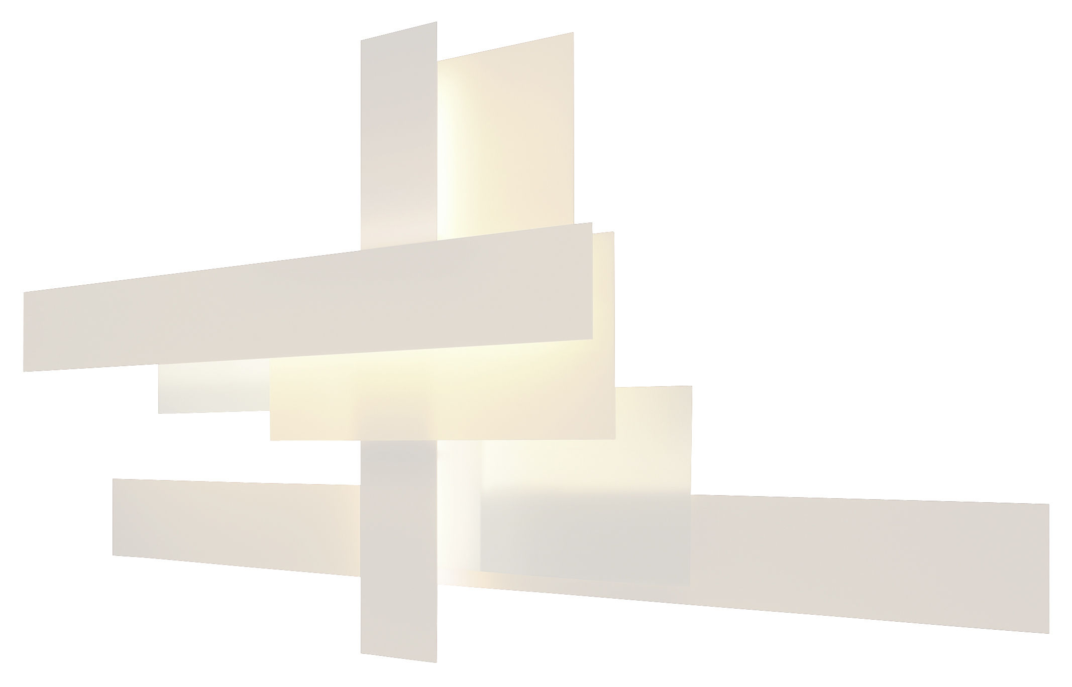 Foscarini Fields Wall light White/Beige Made In Design UK