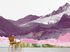 Papier peint panoramique Mont Rose / 8 lés - L 372 x H 300 cm - Domestic