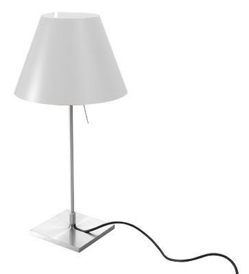 Illuminazione - Lampade da tavolo - Paralume Costanzina di Luceplan - Bianco - policarbonato