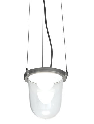 Lighting - Pendant Lighting - Tolomeo Lampione Outdoor LED Pendant - LED - Ø 14,6 x H 16 cm by Artemide - Aluminium - Aluminium, Plastic