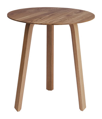 Mobilier - Tables basses - Table basse Bella / Ø 45 x H 49 cm - Hay - Chêne naturel - Chêne massif huilé