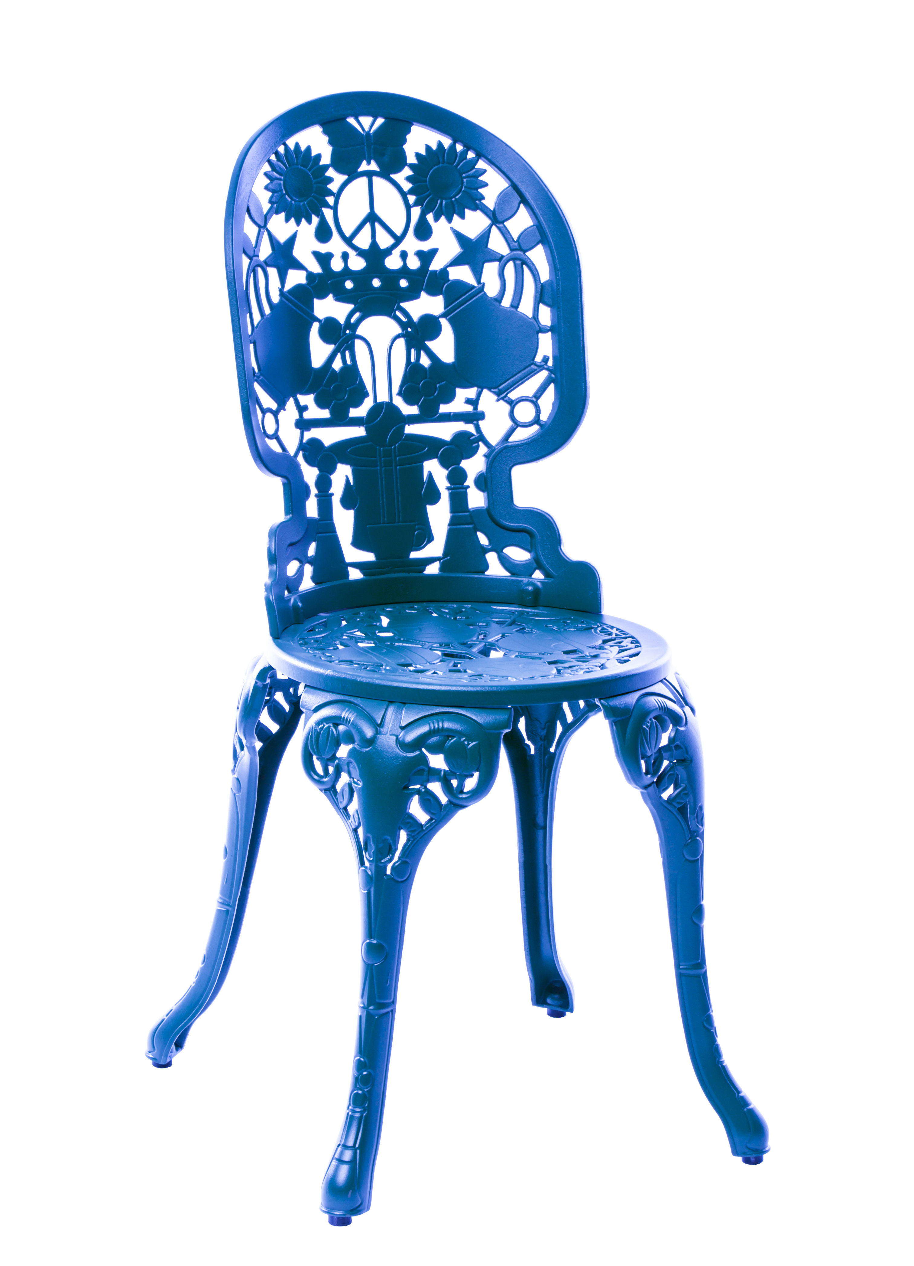 Seletti Industry Garden Chair Blue Made In Design UK