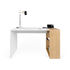 Darwin Desk - / L 120 x D 60 cm - Integrated shelves by POP UP HOME