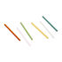 Sip Cocktail glass straw - / Set of 6 - L 14 cm by Hay
