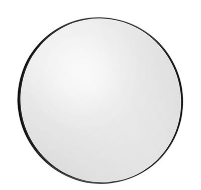 Interni - Specchi - Specchio Circum Small / Ø 70 cm - AYTM - Grigio fumé - MDF tinto, Vetro