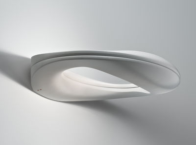 Lighting - Wall Lights - Enck Wall light by Fabbian - White - Aluminium