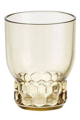 Tavola - Bicchieri  - Bicchiere Jellies Family - / Medium - H 11 cm di Kartell - Verde - PMMA