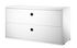 String® System Crate - / 2 drawers - L 78 cm by String Furniture