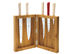 K-block Knife stand -  Bamboo wood by Alessi