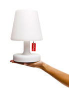 Lampe Fatboy Edison the Petit V2 - Sans Fil - Rechargeable Secteur/USB blanc en matière plastique