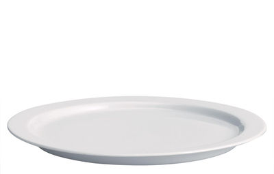 Tavola - Vassoi e piatti da portata - Piatto Anatolia di Driade - Bianco - Porcellana