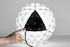 Lampada da tavolo Huara LED - / Ø 40 cm - Superficie tattile / Bluetooth di Artemide