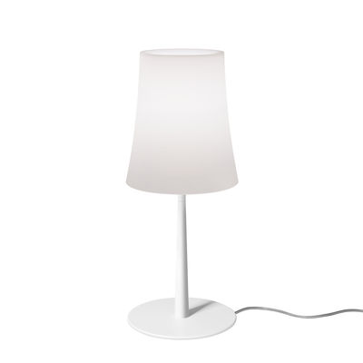 Foscarini - Lampe de table Birdie en Plastique, Polycarbonate - Couleur Blanc - 160 x 27.05 x 43 cm 