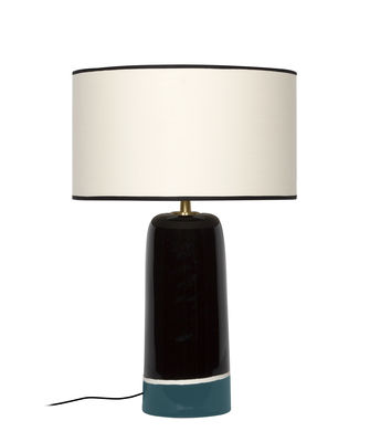 Maison Sarah Lavoine - Lampe de table Sicilia en Tissu, Coton - Couleur Bleu - 170 x 49.32 x 57.5 cm