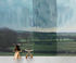 De l'autre côté, le calme Panoramic Wallpaper by Domestic