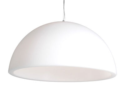 Illuminazione - Lampadari - Sospensione Cupole - Ø 80 cm di Slide - Bianco - polietilene riciclabile
