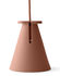 Bollard Wireless lamp - Silicone - H 13 cm by Menu