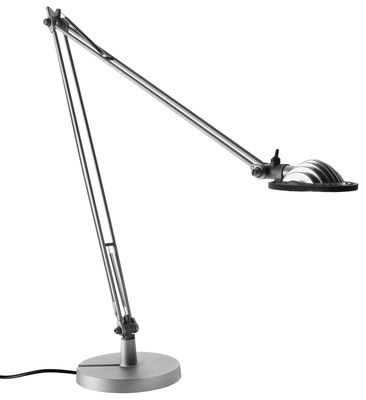Luceplan - Lampe de table Bérénice en Métal, Aluminium - Couleur Métal - 20 x 103 x 5 cm - Designer 