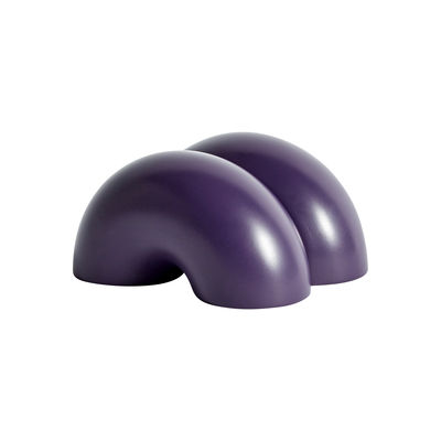 Accessories - Home Accessories - W&S - Double Donut Door stop - / Resin by Hay - Purple - Resin