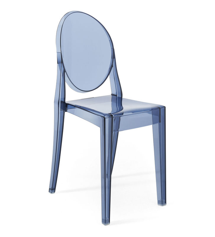 Kartell Louis Ghost Chair in Blue | Set of 2