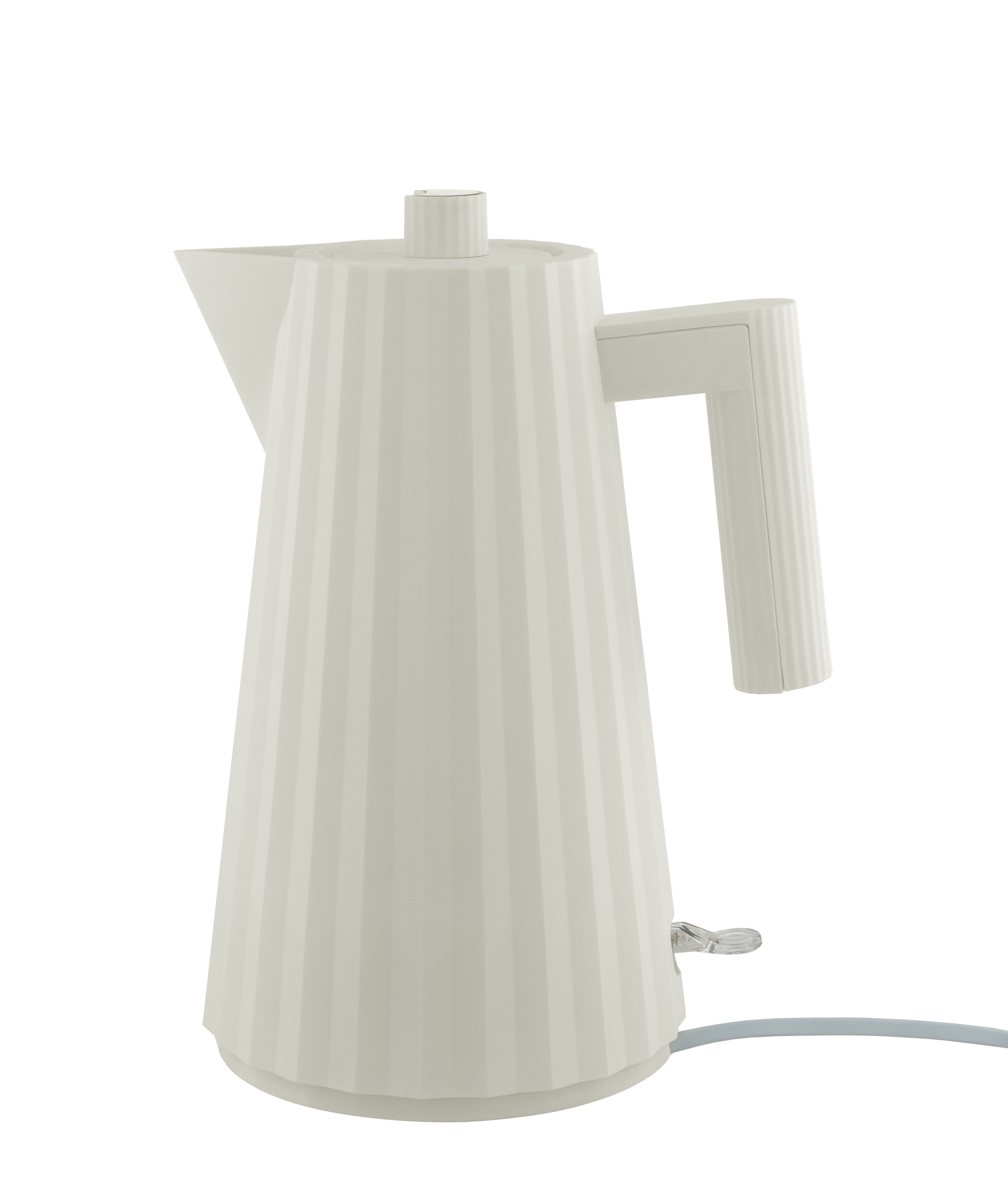 Bouilloire électrique Plissé plastique blanc / 1,7 L - Alessi