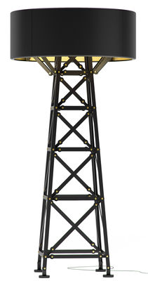 Luminaire - Lampadaires - Lampadaire Construction Lamp Medium / H 139 cm - Moooi - Noir - Aluminium
